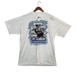 VTG Nolan Ryan 1993 Farewell Season Texas Rangers Single Stitch T-shirt NOS XL